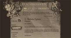 Desktop Screenshot of catskills.uoem.net