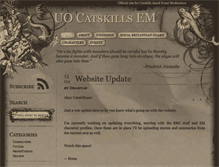 Tablet Screenshot of catskills.uoem.net
