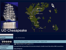 Tablet Screenshot of chesapeake.uoem.net
